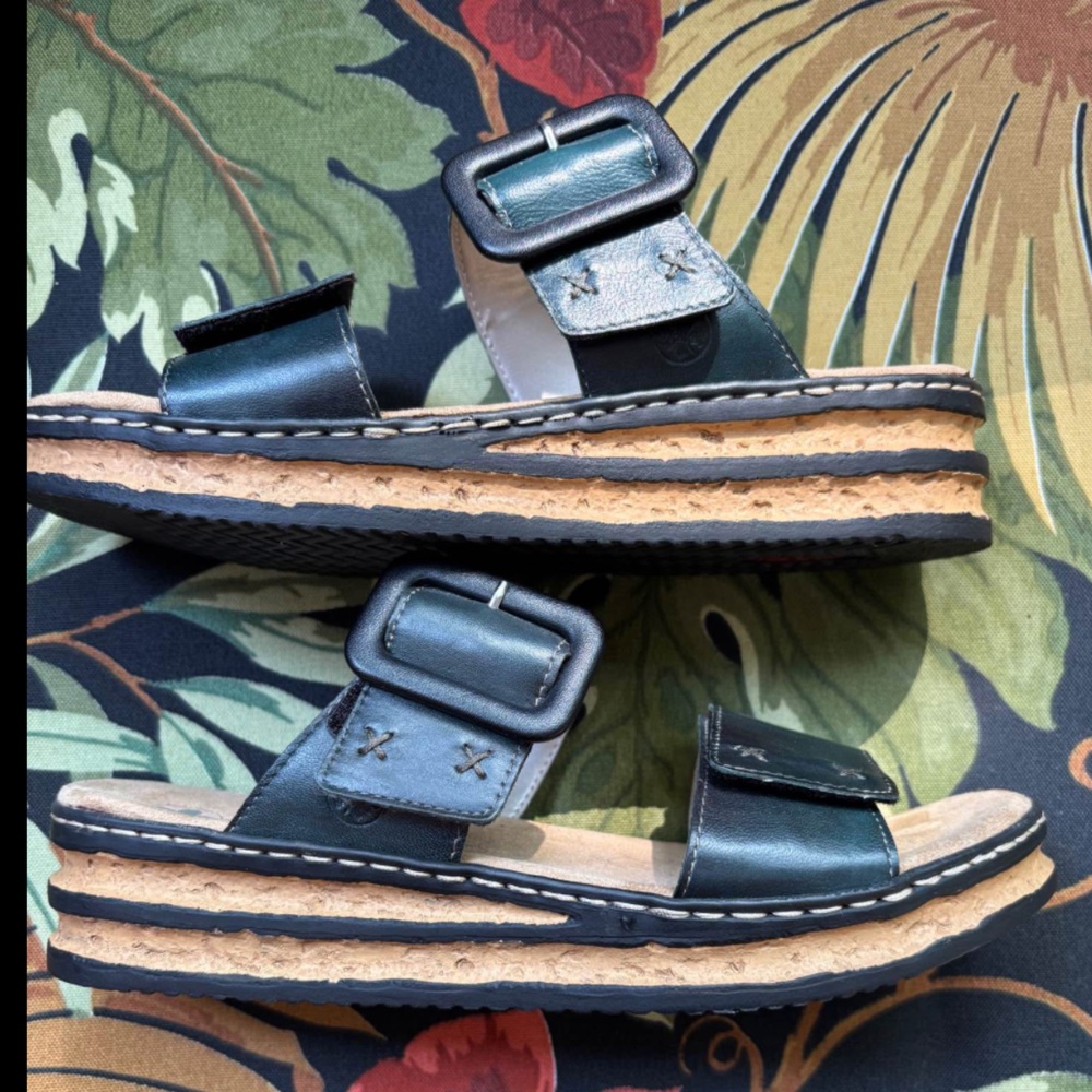 RIEKER | Women's Wedge Sandals size 39 - Picture 4 of 6